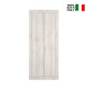 Armoire 2 portes penderie d'entrée moderne Penny Basic Réductions