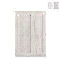 Buffet d'entrée multifonction 2 portes 78x116cm Basic Jessy Promotion
