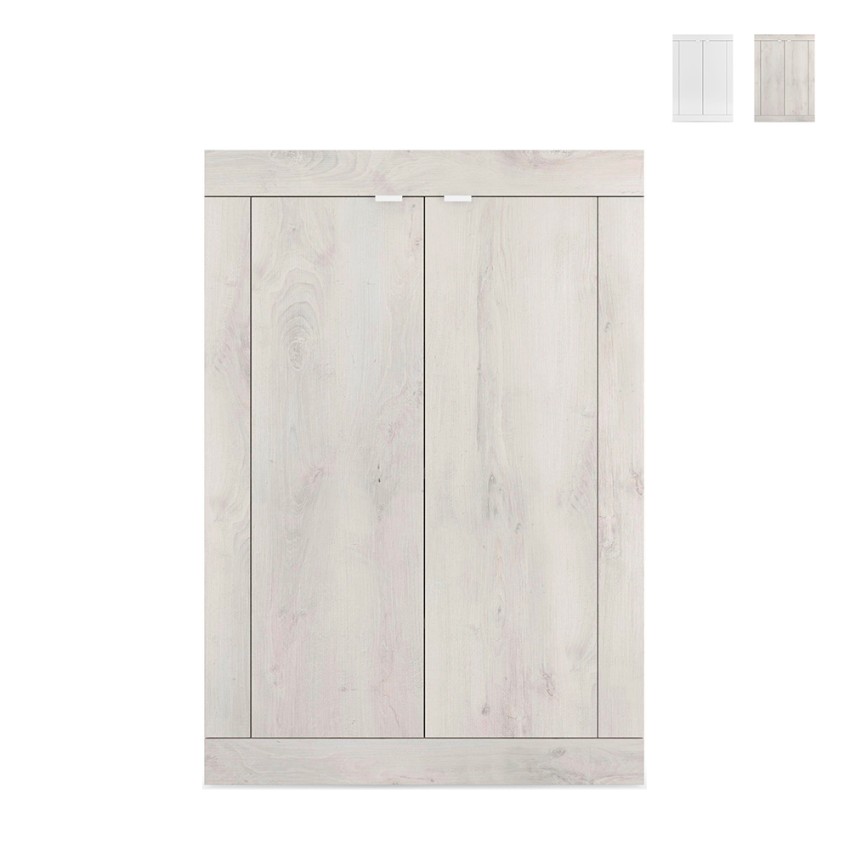 Buffet d'entrée multifonction 2 portes 78x116cm Basic Jessy Promotion Buffet d'entrée multifonction 2 portes 78x116cm Basic Jessy Promotion