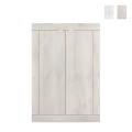 Buffet d'entrée multifonction 2 portes 78x116cm Basic Jessy Promotion