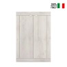Buffet d'entrée multifonction 2 portes 78x116cm Basic Jessy Offre