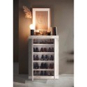 Buffet d'entrée multifonction 2 portes 78x116cm Basic Jessy 