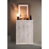 Buffet d'entrée multifonction 2 portes 78x116cm Basic Jessy Prix