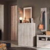 Buffet d'entrée multifonction 2 portes 78x116cm Basic Jessy Réductions