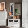 Ensemble miroir, porte-manteau et meuble à chaussures pour entrée Basic Triangle Offre