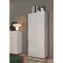 Armoire d'entrée penderie 2 portes porte-manteau moderne Maddy Dama Achat