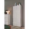 Armoire d'entrée penderie 2 portes porte-manteau moderne Maddy Dama Achat