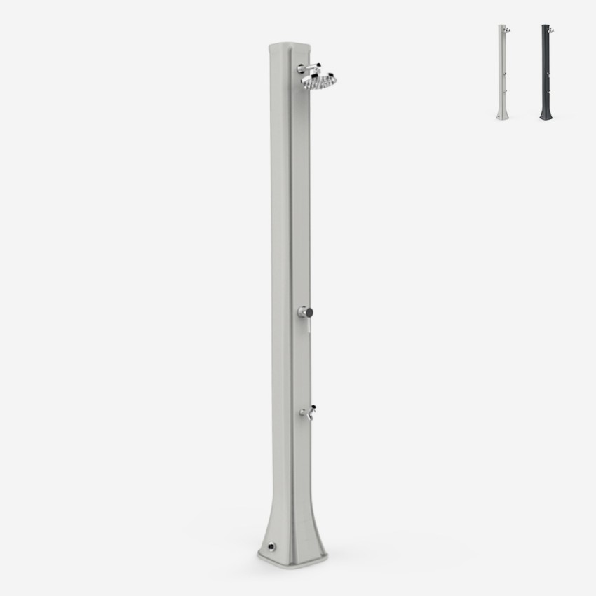 Douche solaire jardin piscine 36 litres avec lave-pieds Big Happy Five F620 Promotion Douche solaire jardin piscine 36 litres avec lave-pieds Big Happy Five F620 Promotion