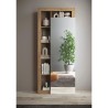 Armoire ouverte avec miroir chambre salon moderne Mitral Réductions