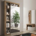 Armoire ouverte avec miroir chambre salon moderne Mitral 