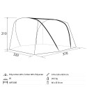 Auvent indépendant gonflable pour van/minibus Air Travel II Brunner Modèle