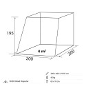 Tente arrière auto 200x200xH195cm Escape Brunner Offre