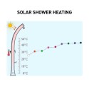 Douche solaire 19 litres jardin piscine camping HappyGo HG180 