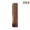 Colonne suspendue de salle de bain moderne en bois 1 porte Jaya Vente