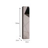 Colonne suspendue de salle de bains moderne blanc brillant 1 porte Lima Remises
