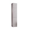 Colonne de salle de bain design moderne suspendue 1 porte blanc brillant Raissa Dama Offre