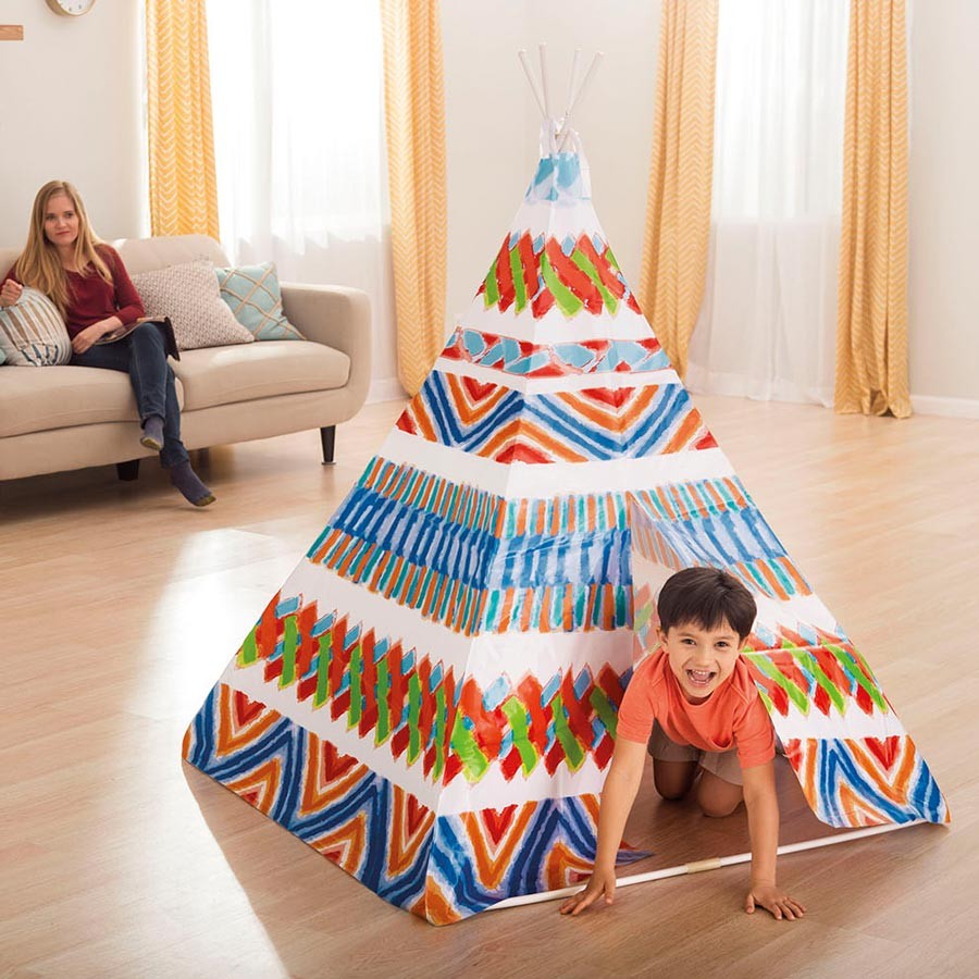 Tente tipi indien jeu pour enfants Intex 48629