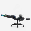 Chaise gaming ergonomique avec repose-pieds LED RGB The Horde Comfort Modèle