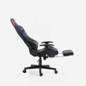 Chaise gaming ergonomique avec repose-pieds LED RGB The Horde Comfort Choix
