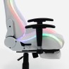Fauteuil de jeu ergonomique bureau repose-pieds LED RGB  Pixy Comfort 