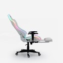 Fauteuil de jeu ergonomique bureau repose-pieds LED RGB  Pixy Comfort Choix