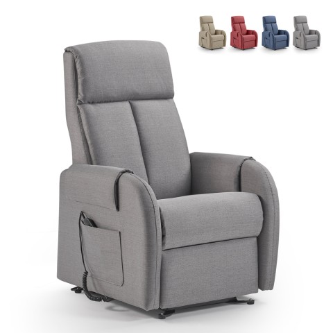 Fauteuil relax électrique 2 moteurs releveur double repose-pieds Riviera Promotion