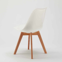Table Carrée Blanche 70x70cm et 2 Chaises Colorées Set Intérieur Bar Café Nordica Cocktail 
