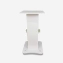 Pageboy - Chariot Pratique de Rangement Pour Coiffeurs Blanc 35 cm