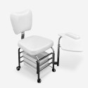 Chaise fauteuil pour manucure avec table et tiroirs nail art esthétique Gossy Prix