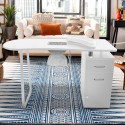 Table Esthéticienne Manucure Nail Art Avec Aspirateur 120x47x80cm Cutnayl Remises