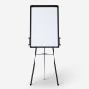 Tableau magnétique avec chevalet 90x60cm bloc de feuilles de papier Cletus M Réductions