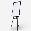 Tableau magnétique avec chevalet 90x60cm bloc de feuilles de papier Cletus M Choix