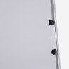 Tableau blanc magnétique 100x70 cm avec chevalet bloc de feuilles Cletus L Prix