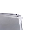 Tableau blanc magnétique extensible de 90x70cm avec chevalet et bloc de feuilles Niels L Modèle