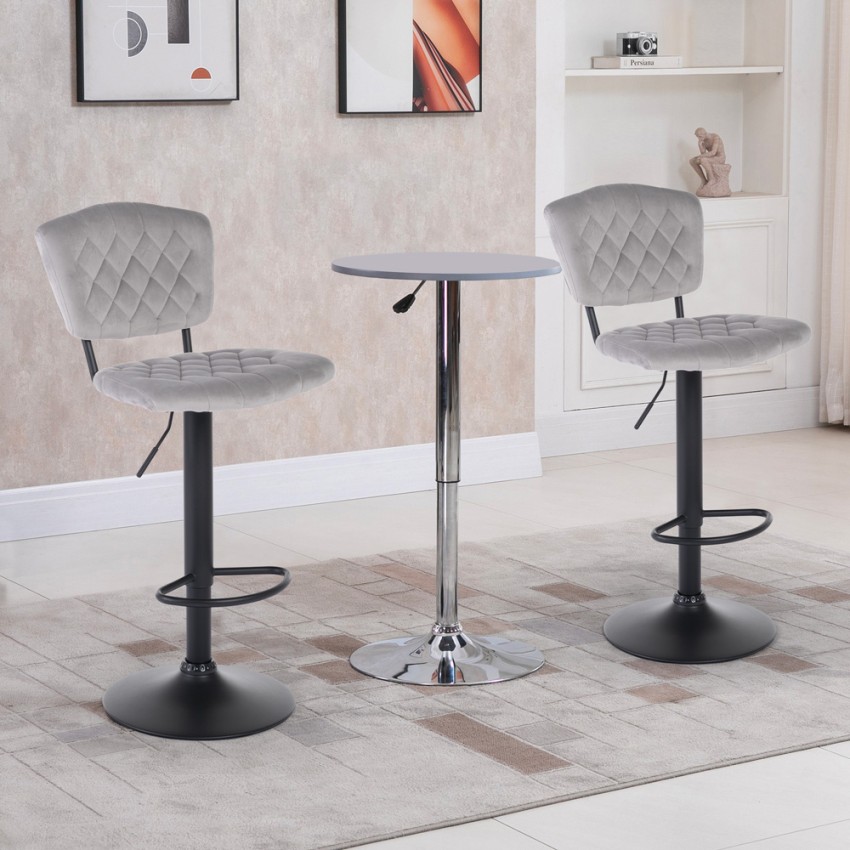 Imola Matt Grand Soleil Tabouret de bar design mat réglable en hauteur