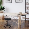 Tabouret pivotant esthéticien rembourré ergonomique et réglable Senzu Choix