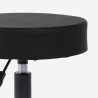 Tabouret pivotant esthéticien rembourré ergonomique et réglable Senzu 
