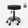 Tabouret pivotant esthéticien rembourré ergonomique et réglable Senzu Offre