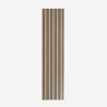 4 x panneau insonorisant décoratif 240x60cm noyer Kover-W Remises