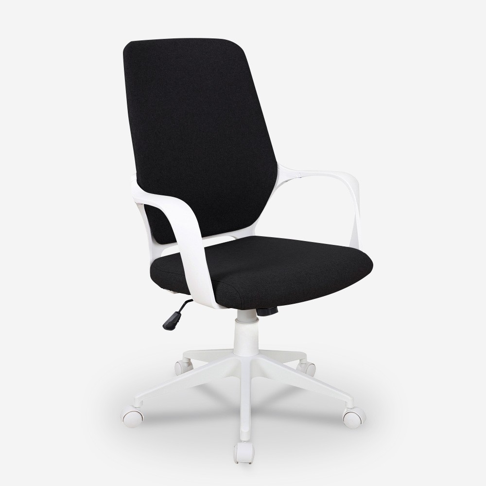 Chaise de bureau réglable moderne et ergonomique Boavista Dark