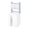 Armoire mobile 2 portes pour cache-lave-linge Negrari Pasquale 5017P Remises