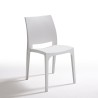 Lot de 25 chaises extérieures empilables restaurant et jardin Love Bica Dimensions