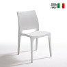 Lot de 25 chaises extérieures empilables restaurant et jardin Love Bica Caractéristiques