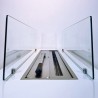Cheminée au bioéthanol intérieur/extérieur à poser 100x40x40cm Caravaggio 