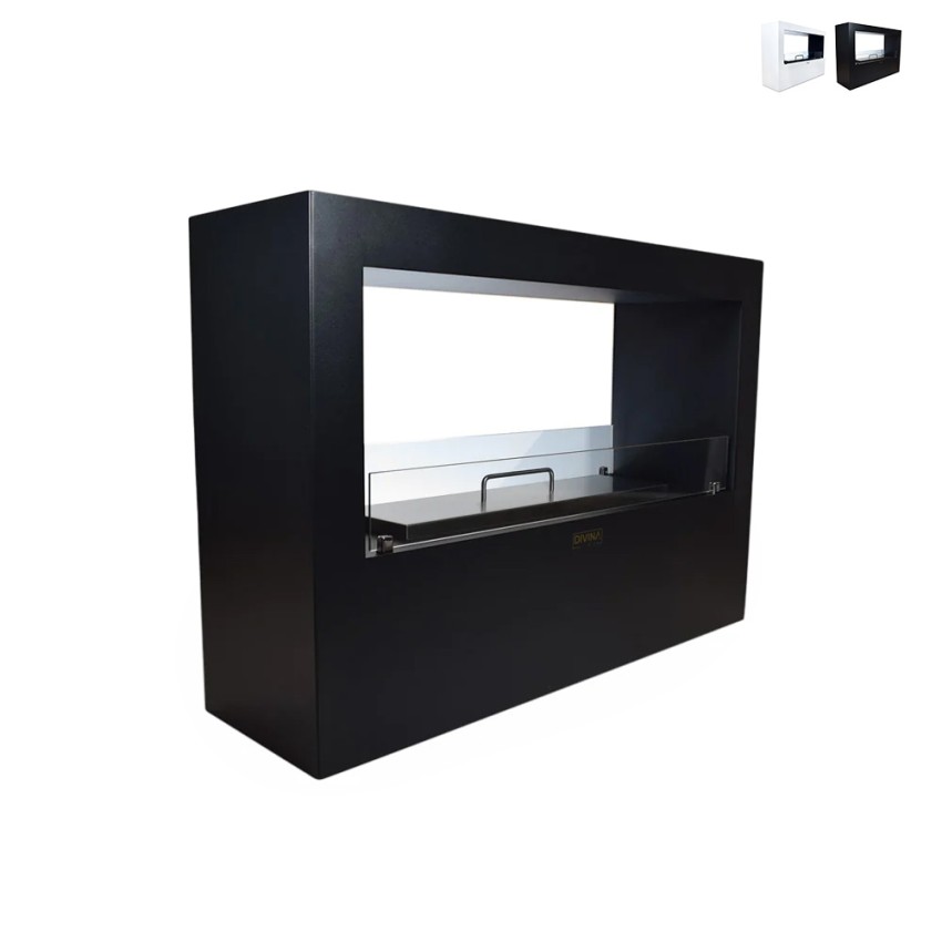 Cheminée au bioéthanol design pour intérieur/extérieur 100x30x70cm Giotto S Vente Cheminée au bioéthanol design pour intérieur/extérieur 100x30x70cm Giotto S Vente