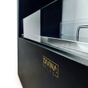 Cheminée au bioéthanol design pour intérieur/extérieur 100x30x70cm Giotto S 