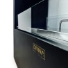 Cheminée au bioéthanol design pour intérieur/extérieur 100x30x70cm Giotto S 