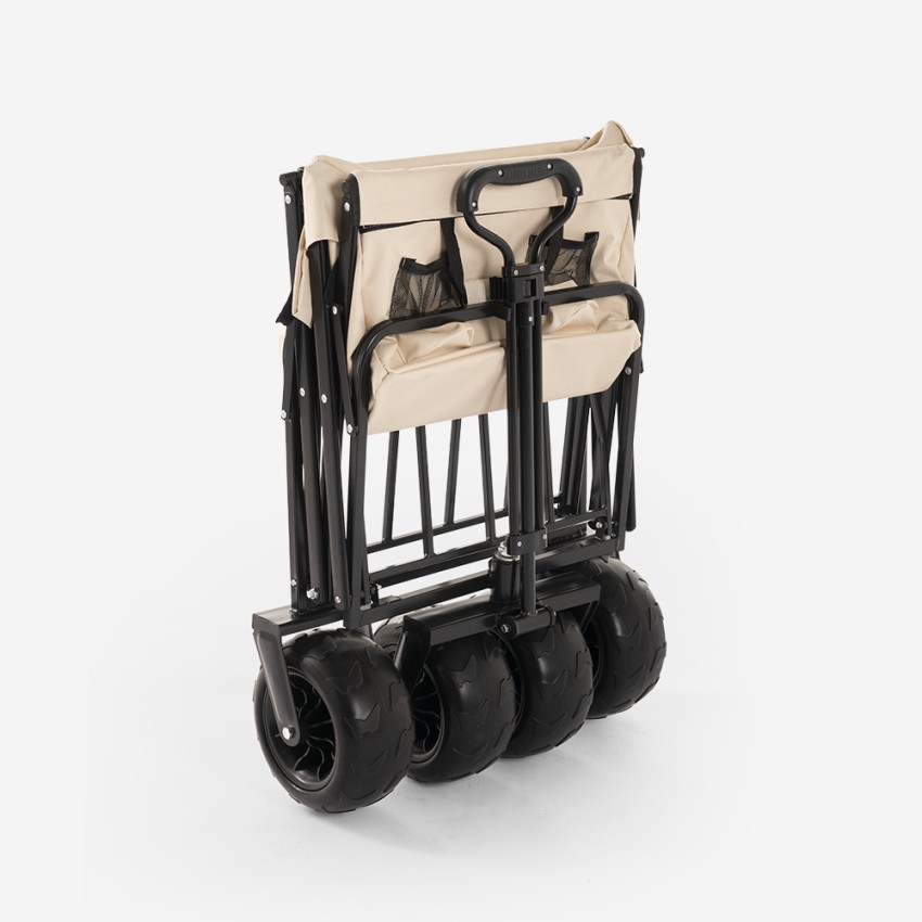 Chariot pliant portatif de jardin de chariot de plage de courses en pl –  Fab Heavy Parts