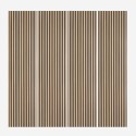 4 x panneau insonorisant décoratif 240x60cm noyer Kover-W Promotion