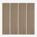 4 x panneau insonorisant décoratif 240x60cm noyer Kover-W Promotion
